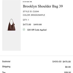Coach Brooklyn shoulder bag 39